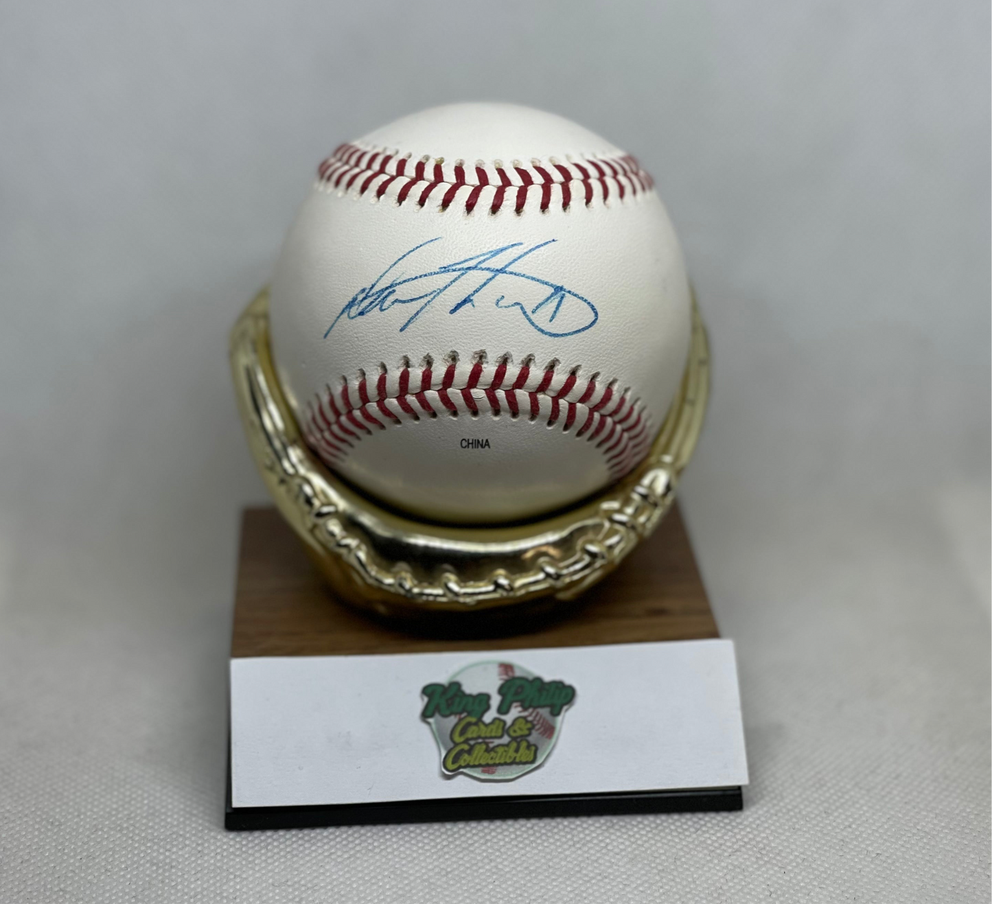 Drew Henson Autographed baseball