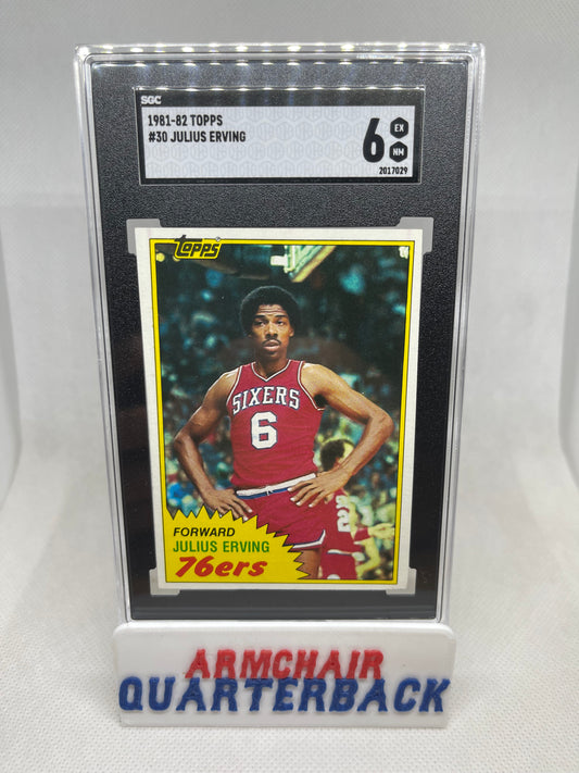 1981-82 Topps Julius Erving #30 SGC 6