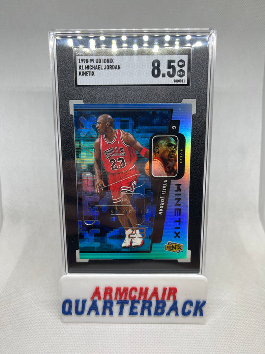 1998-99 UD Ionix Michael Jordan Kinetix #K1 SGC 8.5
