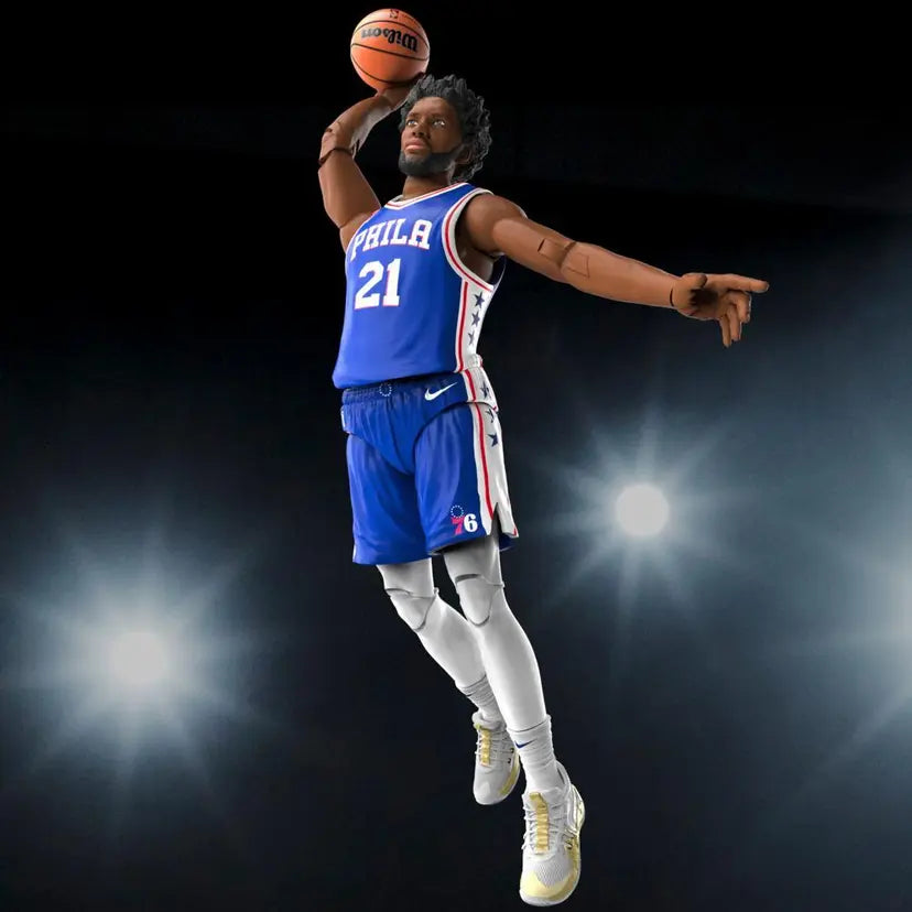 Joel Embiid Series 1 2022 Starting Lineup Philadelphia 76ers Kenner Panini