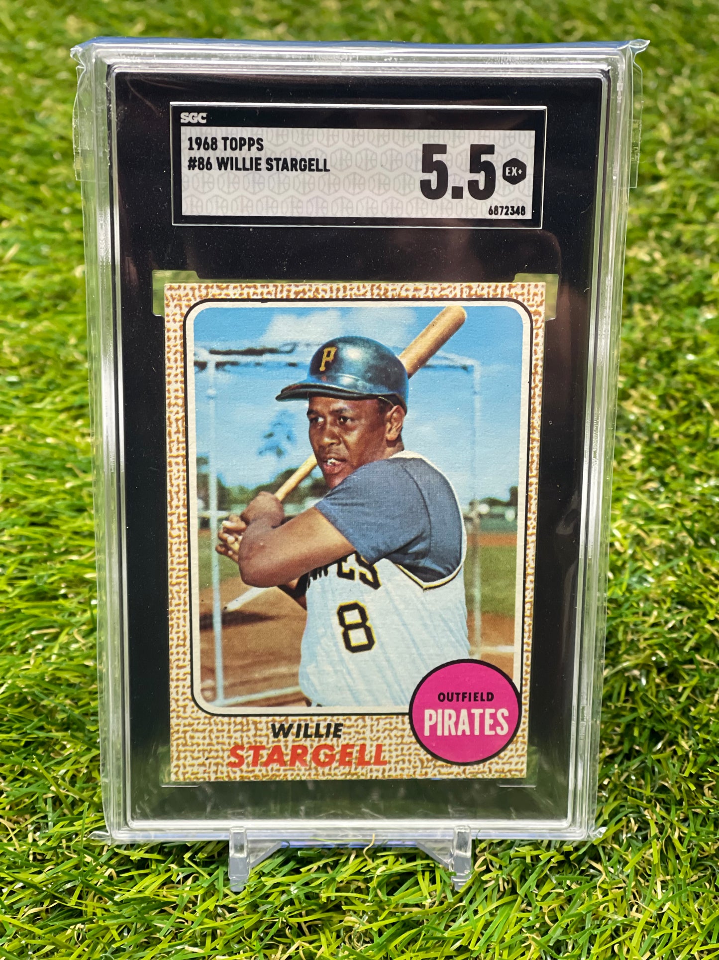 1968 Topps Willie Stargell SGC 5.5