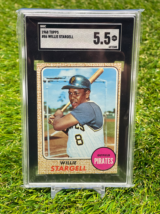1968 Topps Willie Stargell SGC 5.5