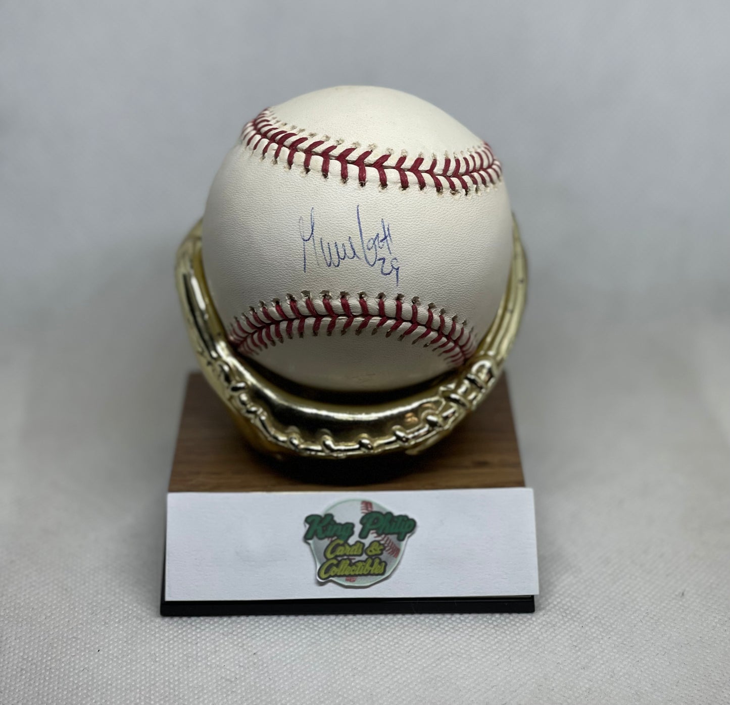 Gabe Kapler Autographed baseball