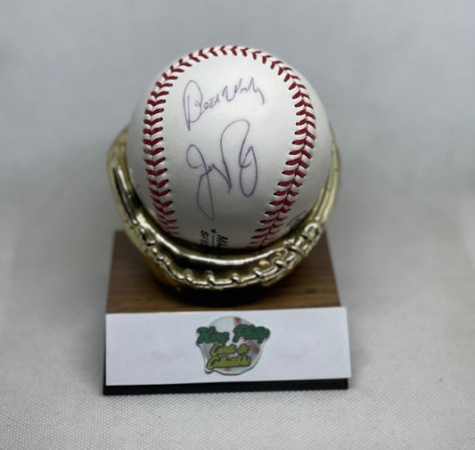 Jerry Remy Autographed baseball inscribed “Best Wishes”