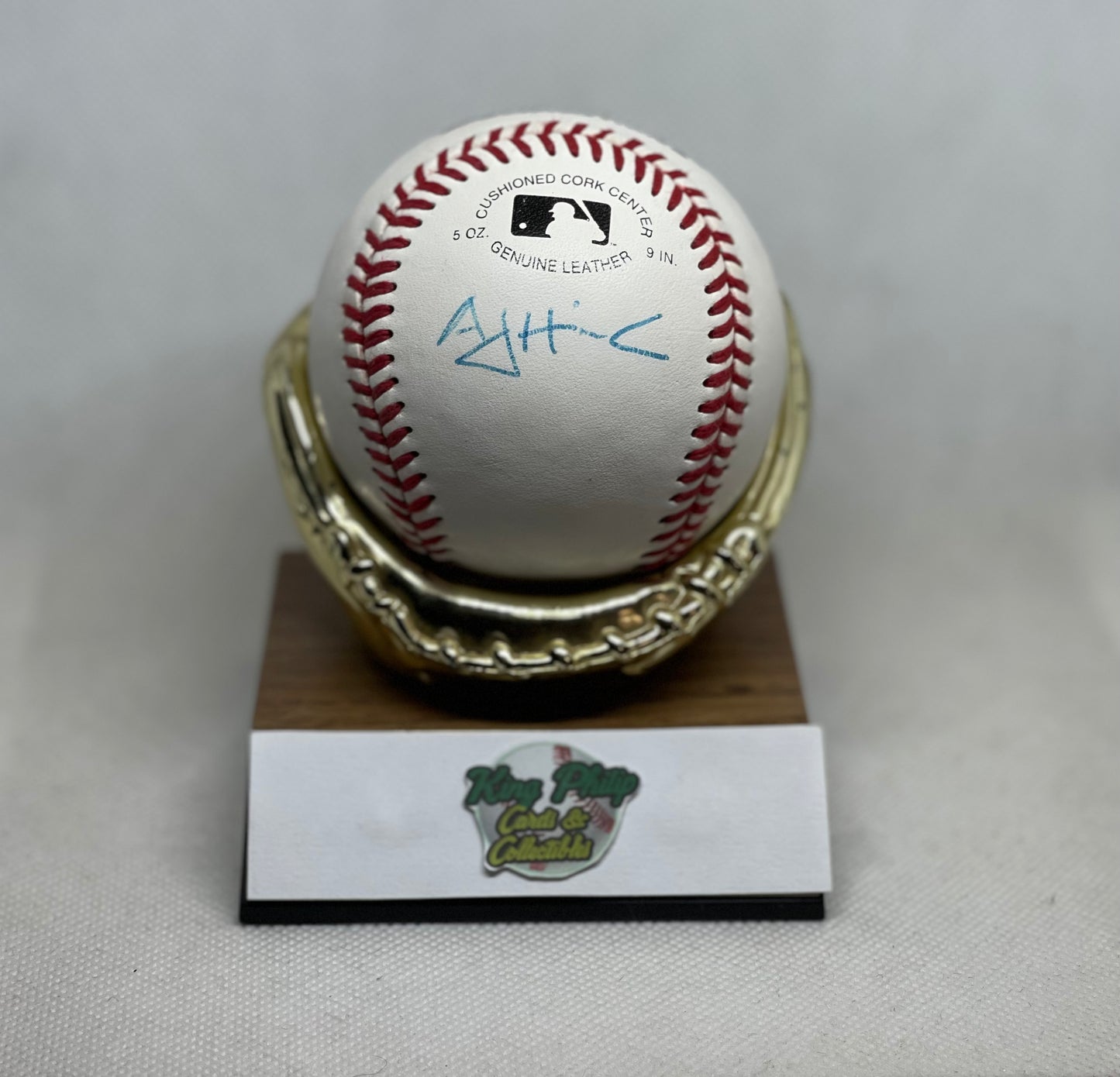 A.J. Hinch Autographed baseball