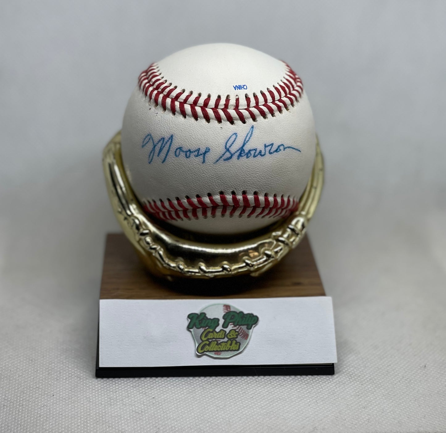 Bill “Moose” Skowron Autographed baseball signed “Moose Skowron”