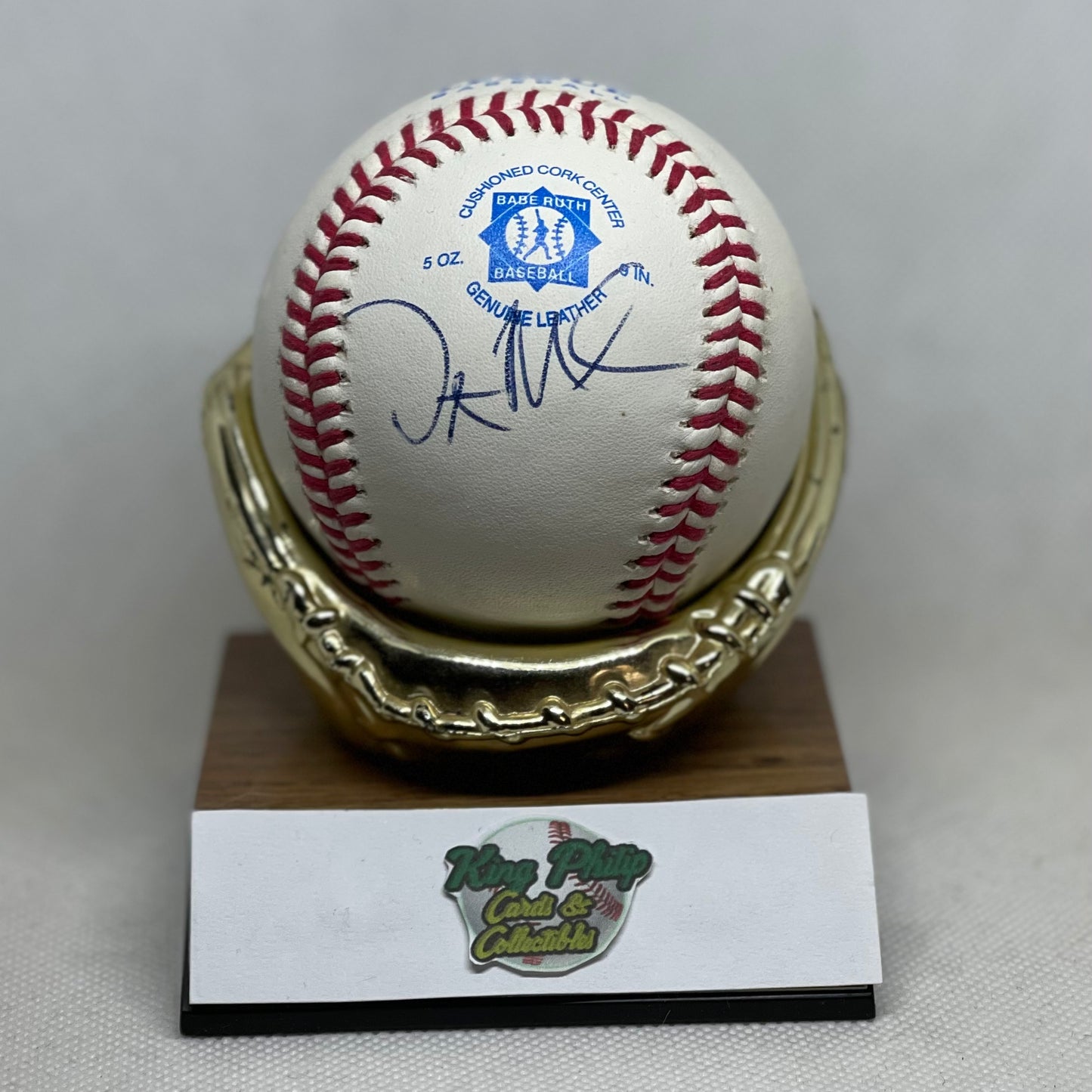 Dustan Mohr Autographed baseball