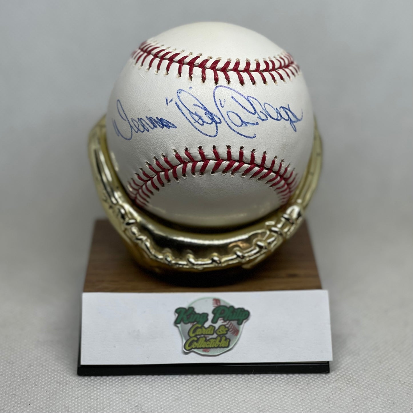 Dennis “Oil Can” Boyd Autographed baseball