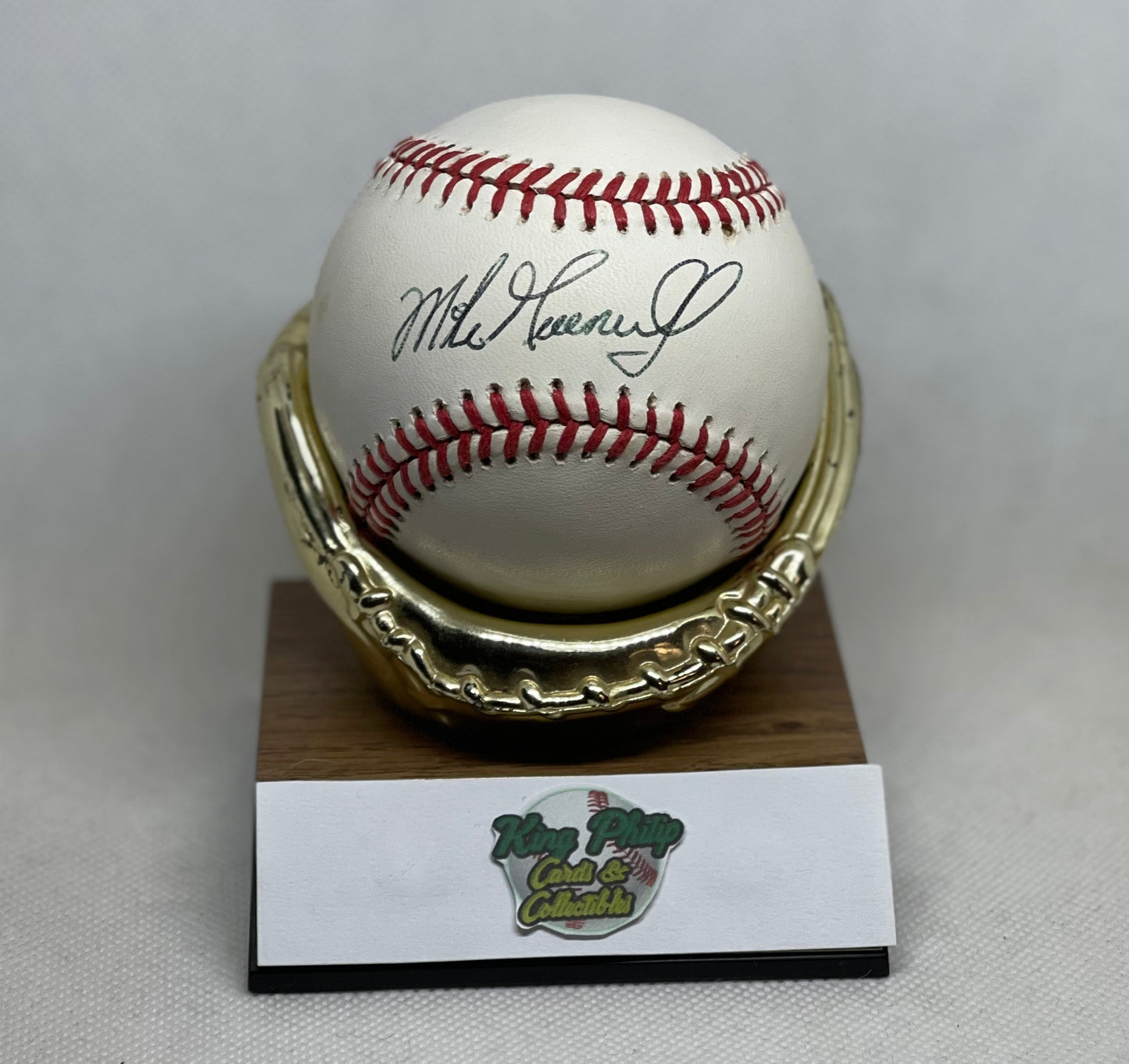 Mike Greenwell Autographed baseball