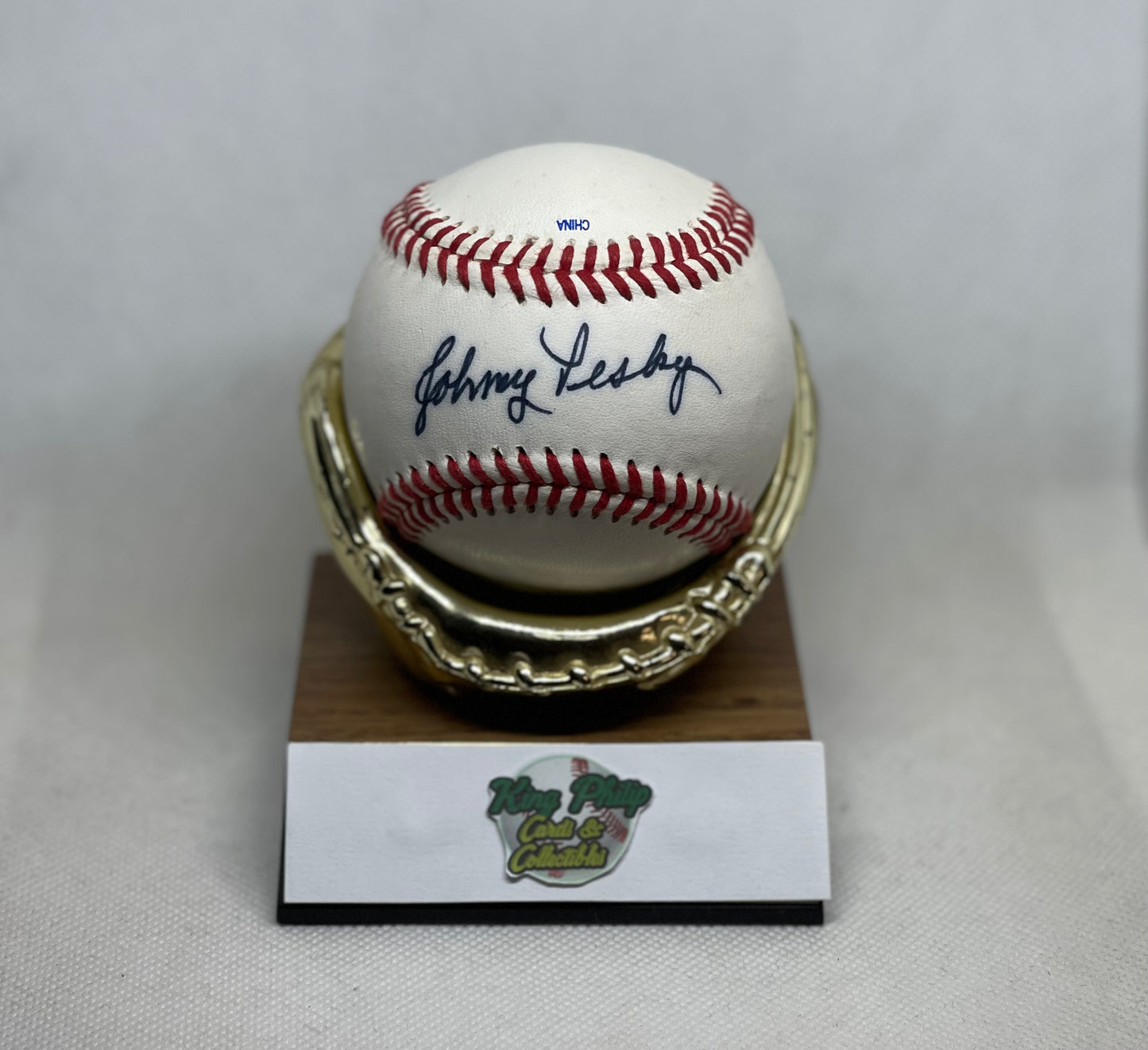Johnny Pesky Autographed baseball