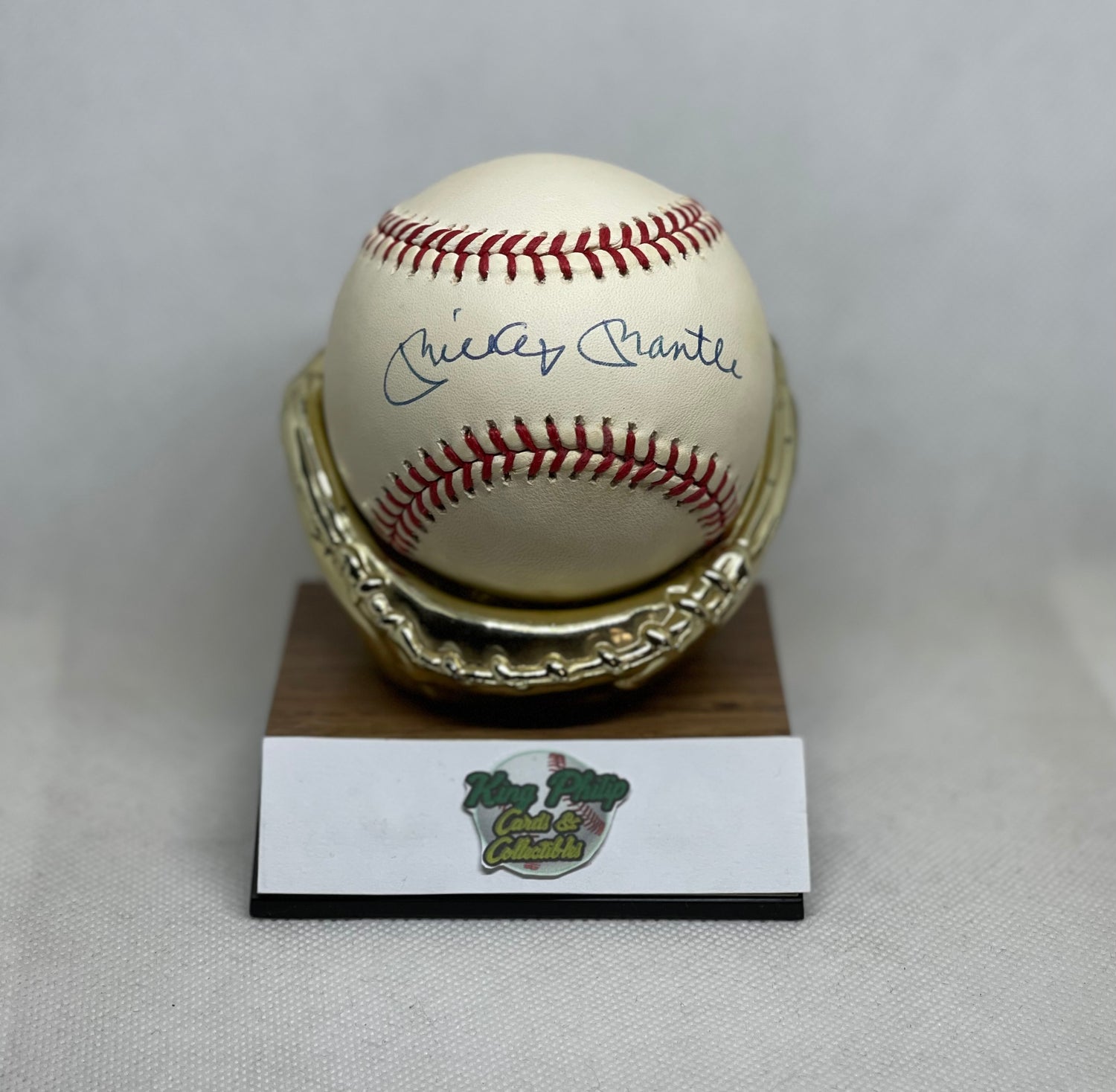 Autographed baseballs