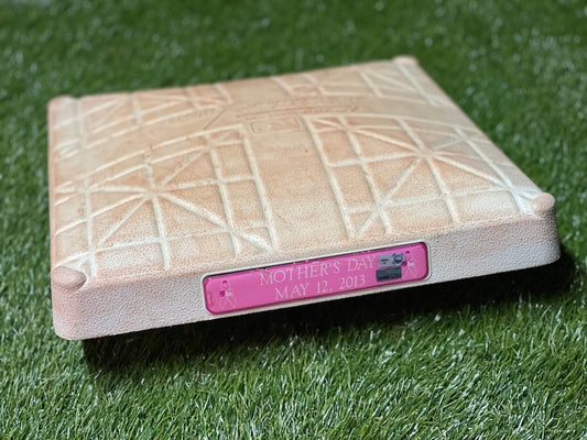 Dustin Pedroia Autographed 2nd Base Mother’s Day 2013 Fenway Park MLB AUTHENTIC