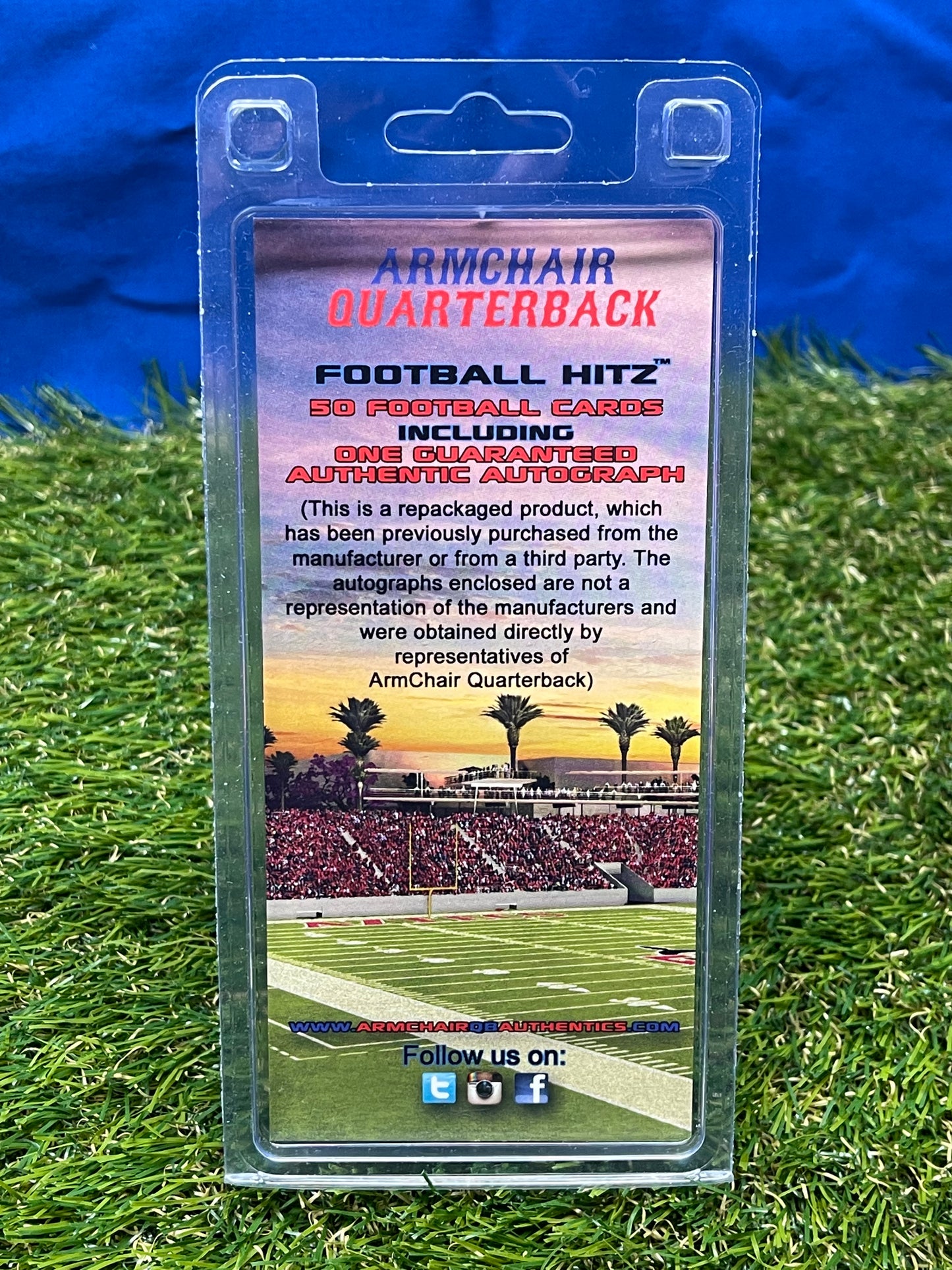 • Football card re-pack • 50 Cards w/ 1 guaranteed AUTHENTIC AUTOGRAPH per pack