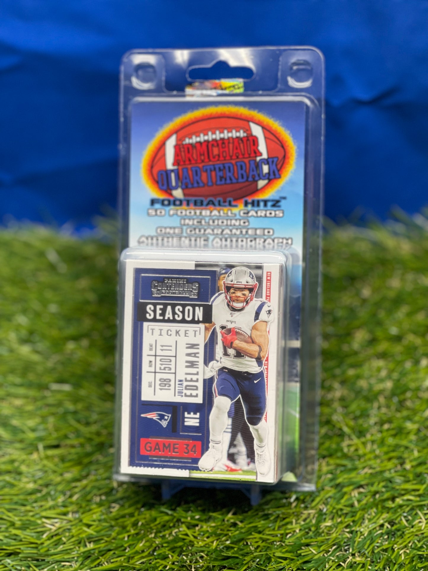 • Football card re-pack • 50 Cards w/ 1 guaranteed AUTHENTIC AUTOGRAPH per pack