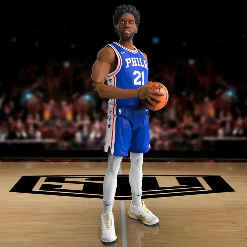 Joel Embiid Series 1 2022 Starting Lineup Philadelphia 76ers Kenner Panini