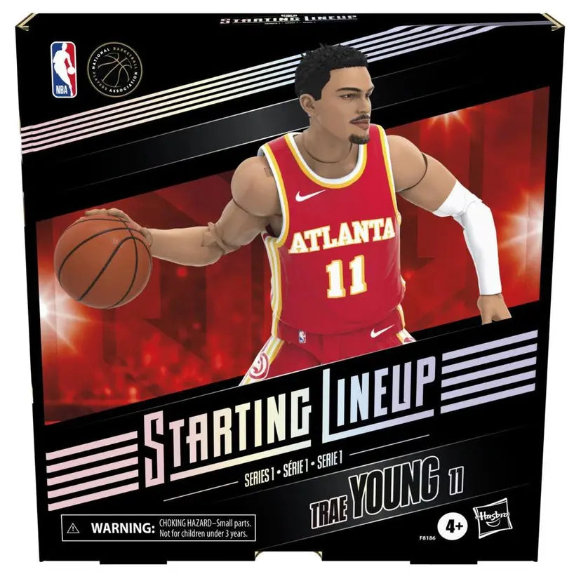 Trae Young Series 1 2022 Starting Lineup Atlanta Hawks Kenner Panini Hasbro