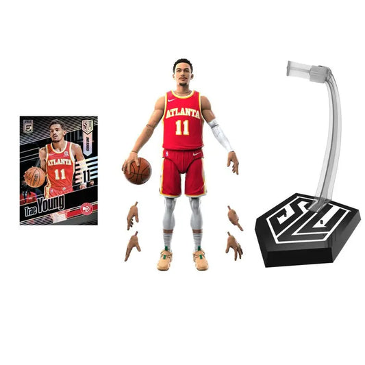 Trae Young Series 1 2022 Starting Lineup Atlanta Hawks Kenner Panini Hasbro