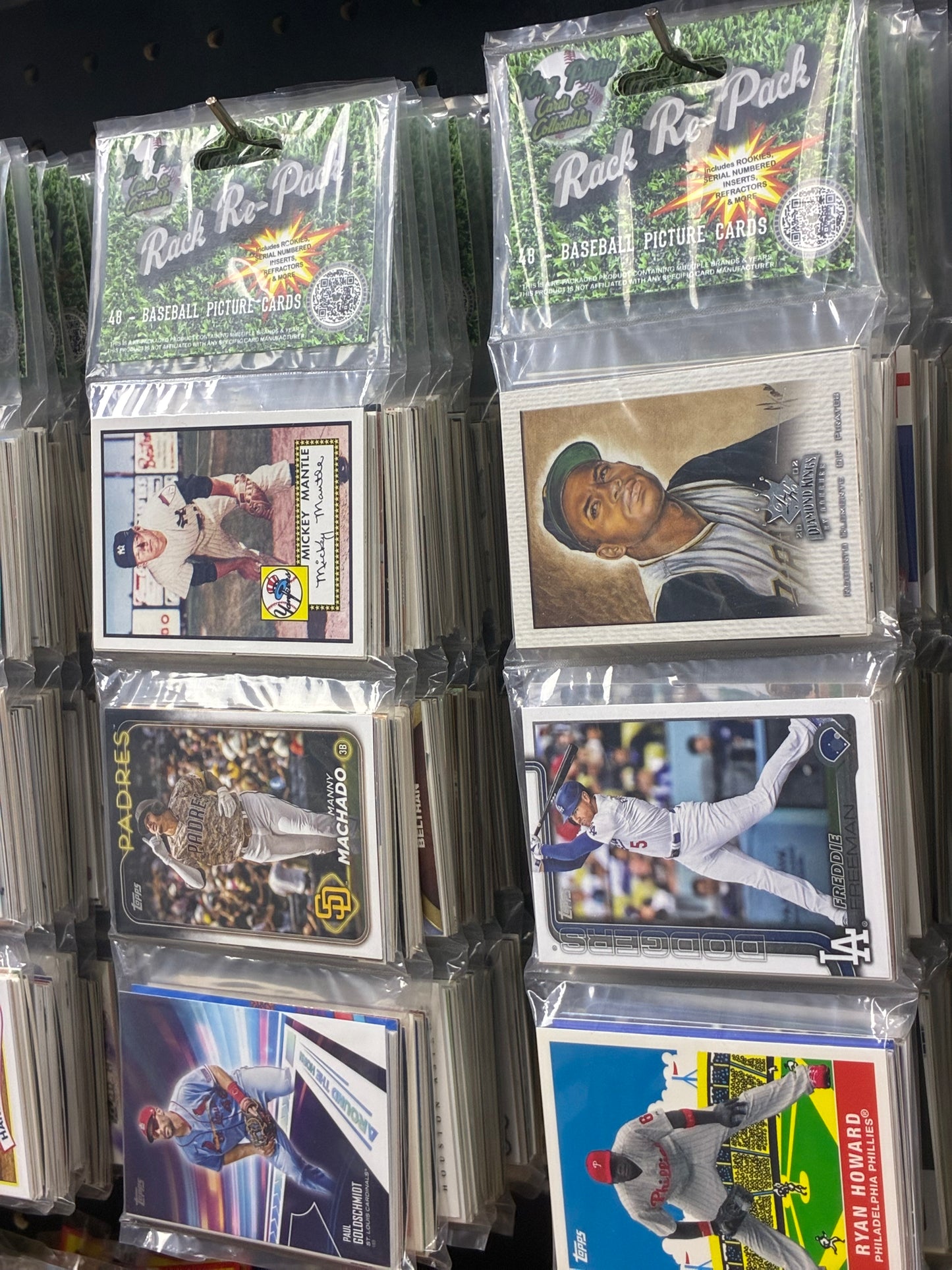 “Rack Re-Pack”™️ 48 card BASEBALL re-pack (by King Philip Cards & Collectibles)