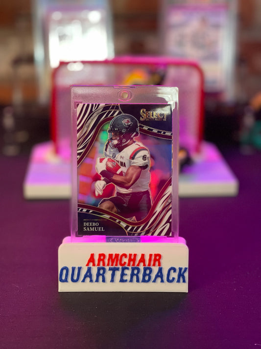 Deebo Samuel 2022 Panini Select Zebra