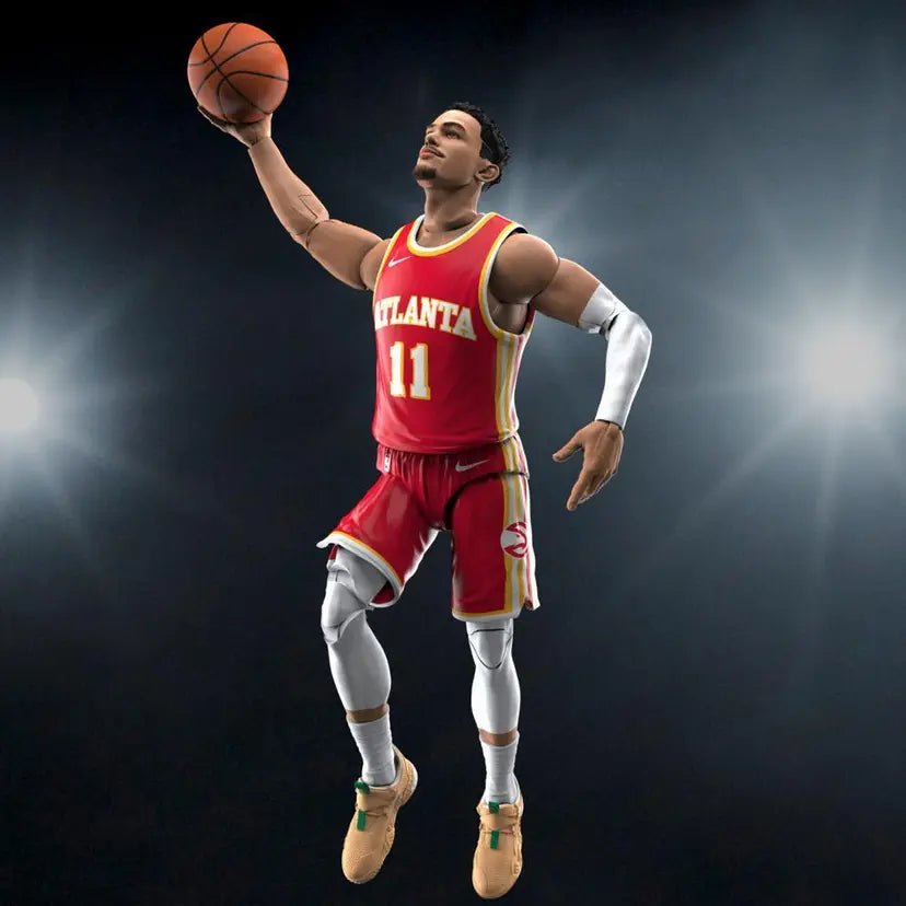 Trae Young Series 1 2022 Starting Lineup Atlanta Hawks Kenner Panini Hasbro