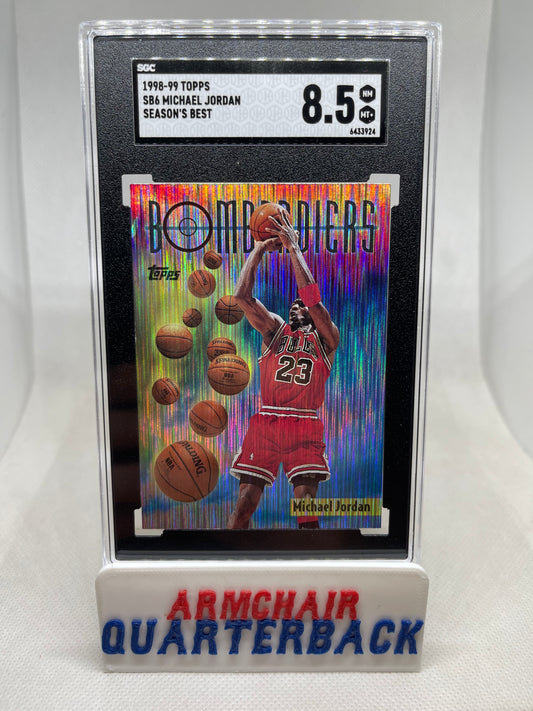 1998-99 Topps Michael Jordan Season's Best #SB6 SGC 8.5