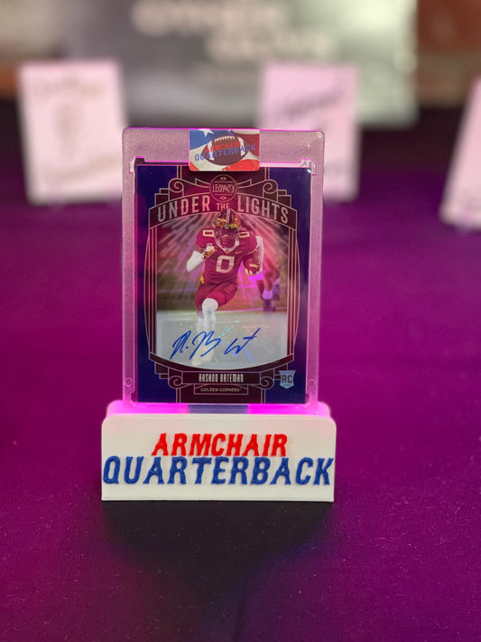 Rashod Bateman 2021 Panini Legacy Under the Lights RC Auto #’d 9/35