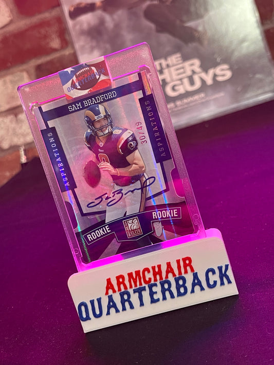 Sam Bradford 2010 Donruss Elite Aspirations Die Cut Auto #’d 30/49