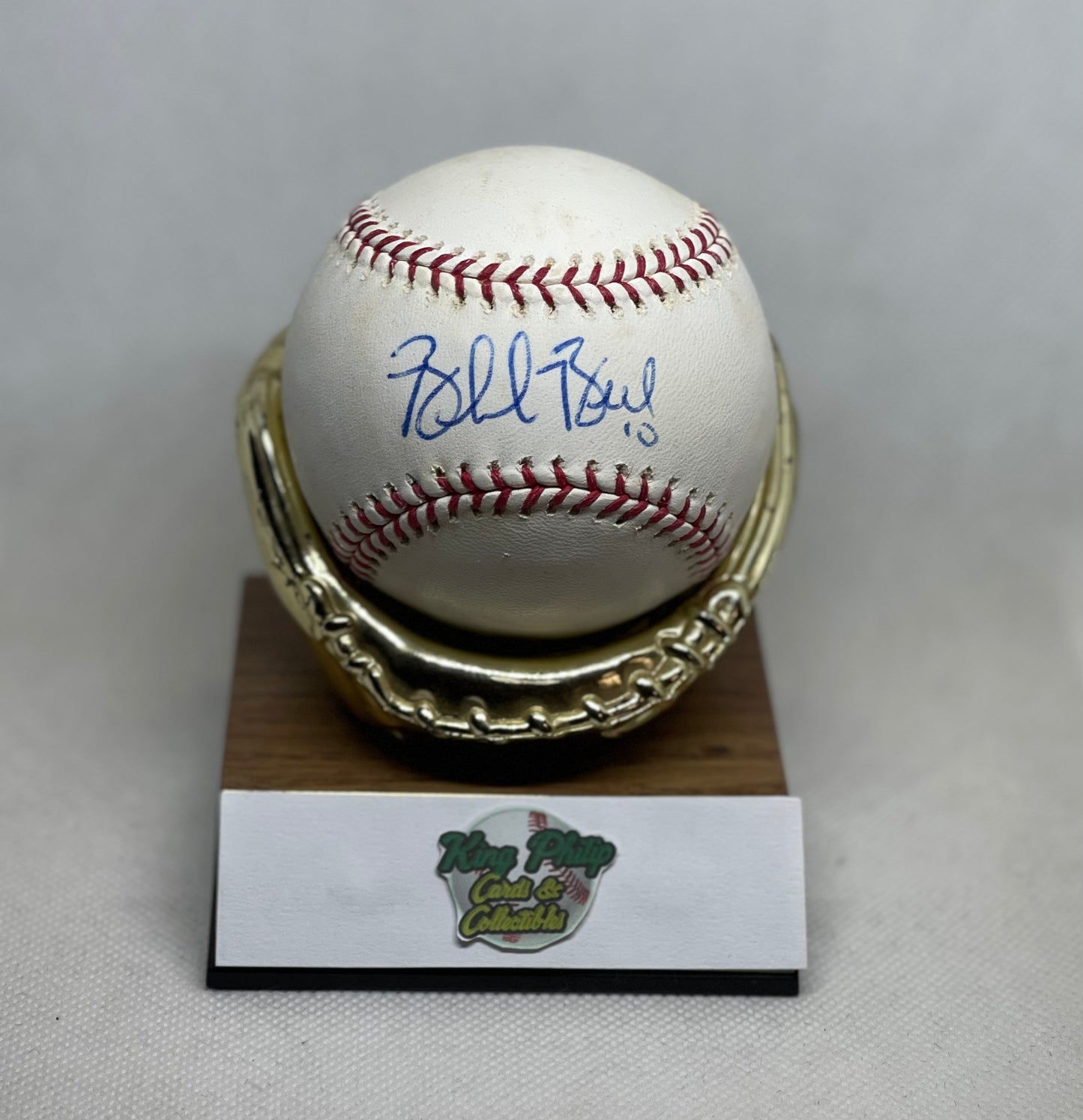 Bubba Bell Autographed baseball