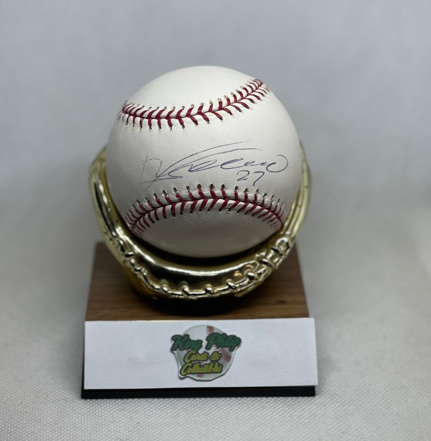 Vladimir Guerrero Autographed baseball MLB Authenticated