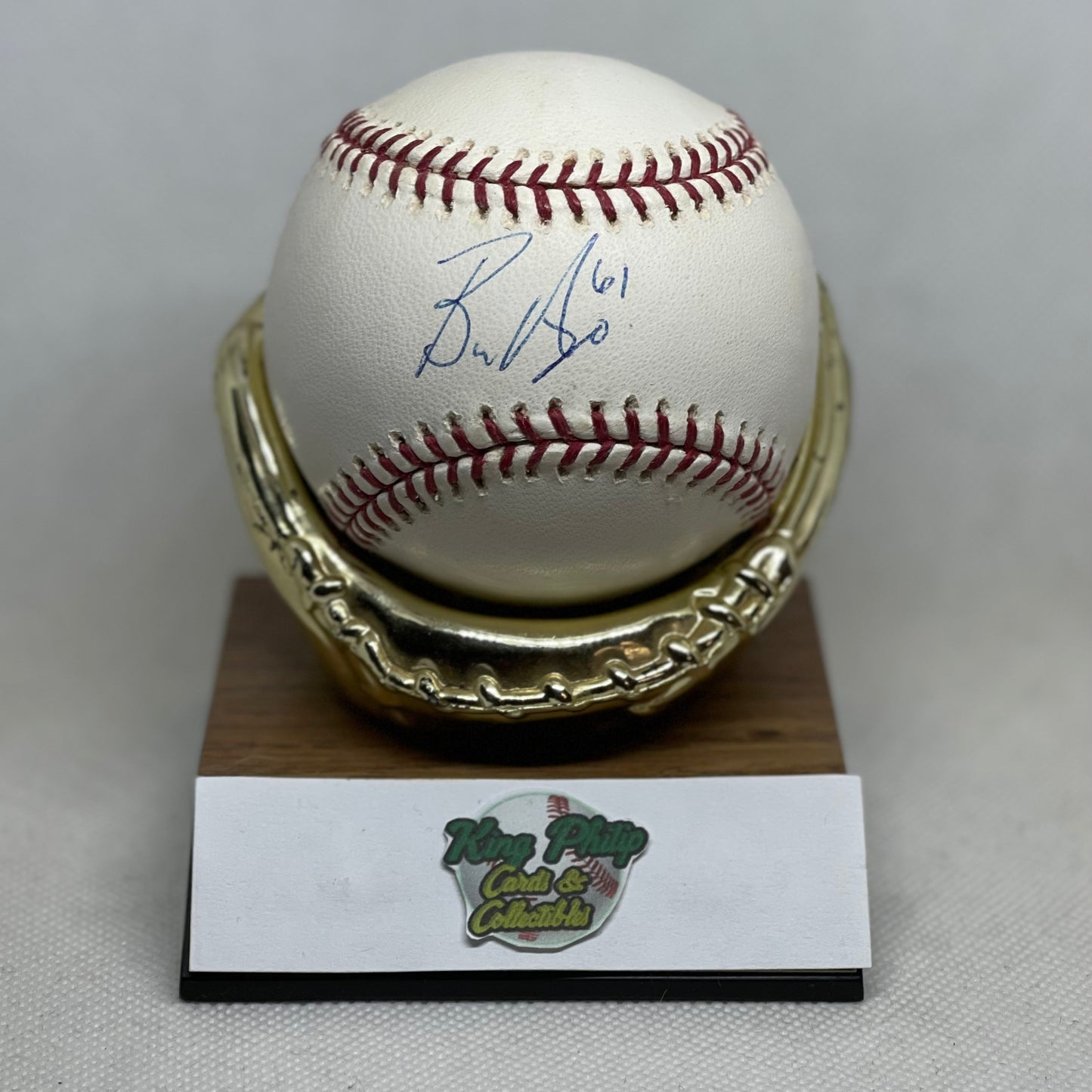 Bronson Arroyo Autographed baseball