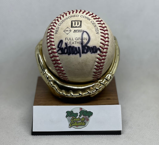 Sidney Ponson Autographed baseball