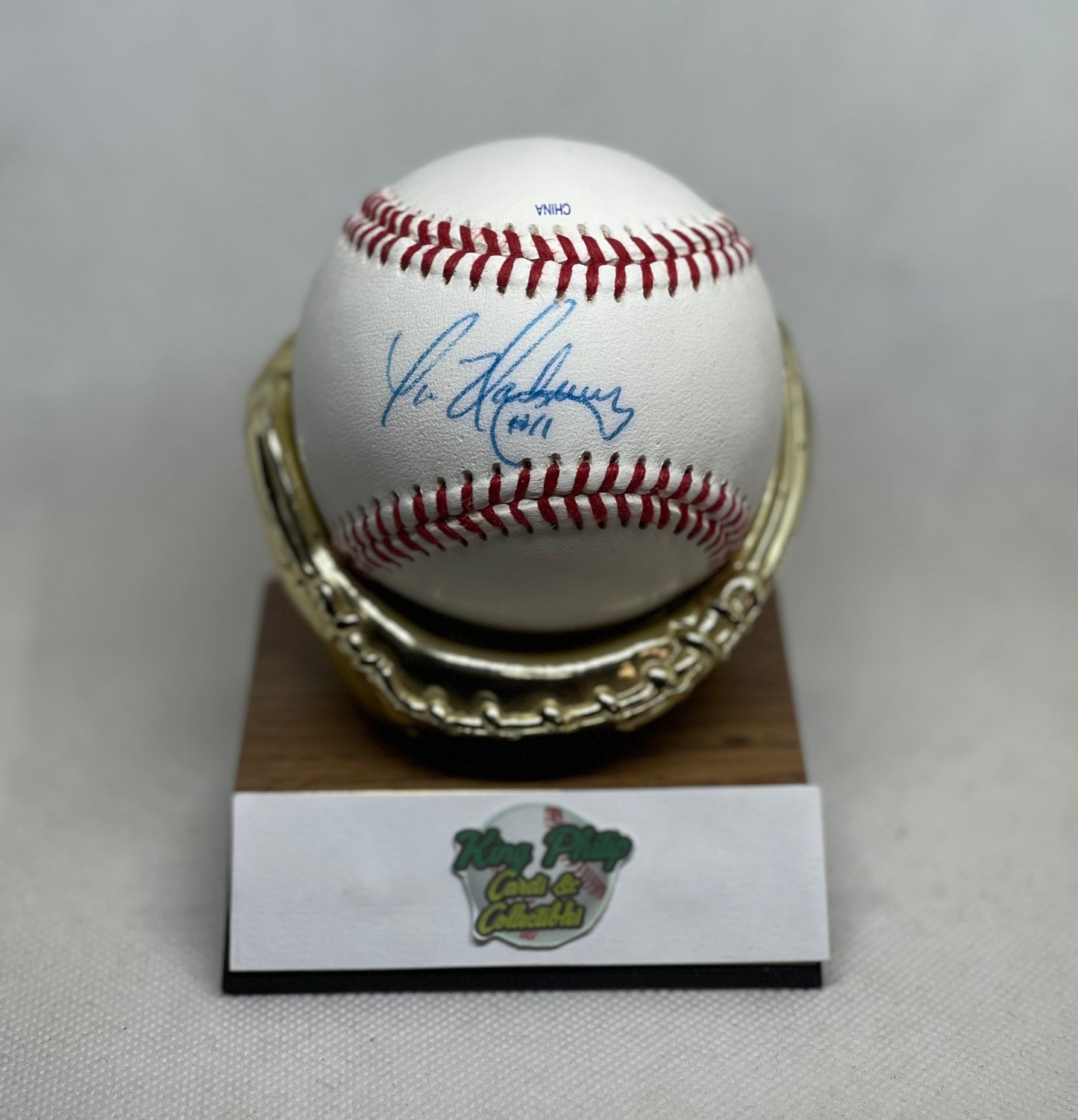 Tim Naehring Autographed baseball