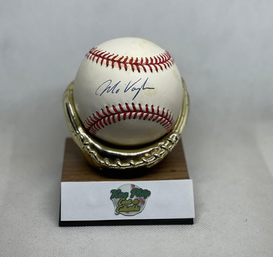 Mo Vaughn Autographed baseball
