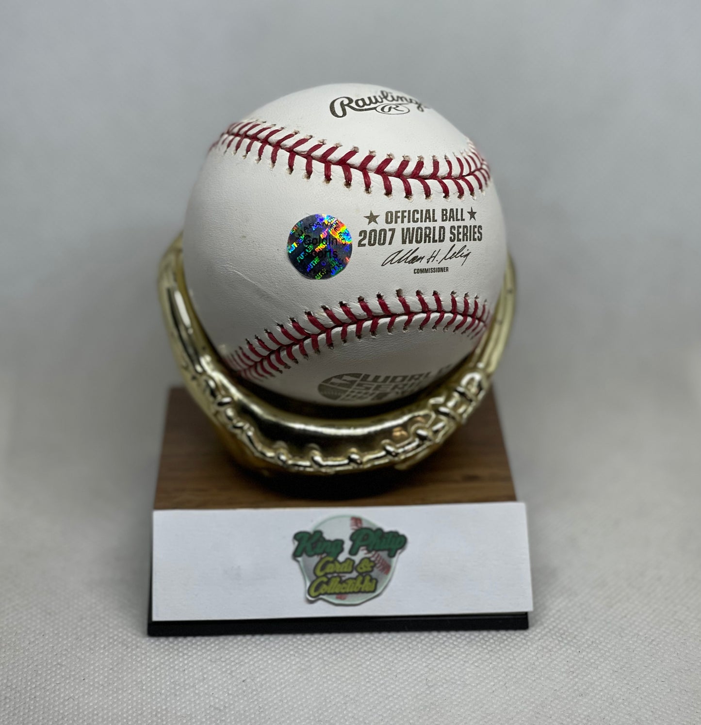 Jonathan Papelbon Autographed World Series baseball • Goldin Sports Authentication