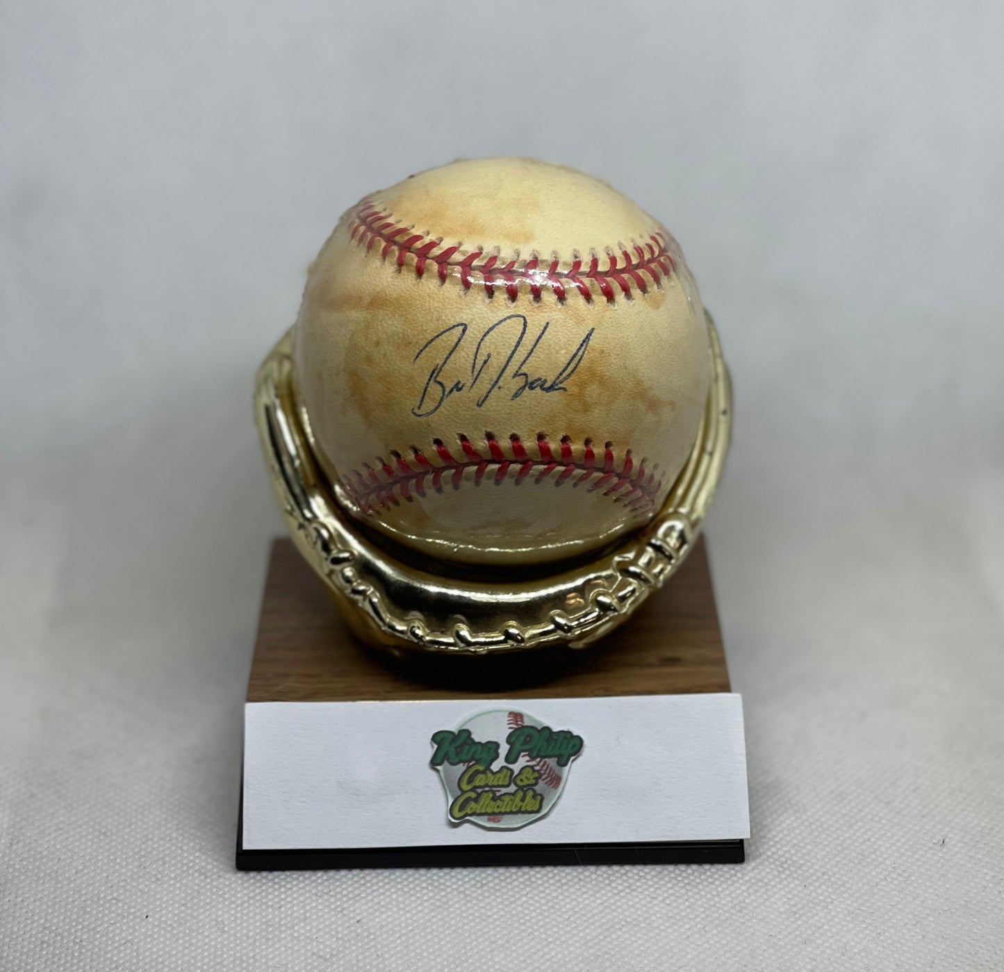 Brian Daubach Autographed baseball