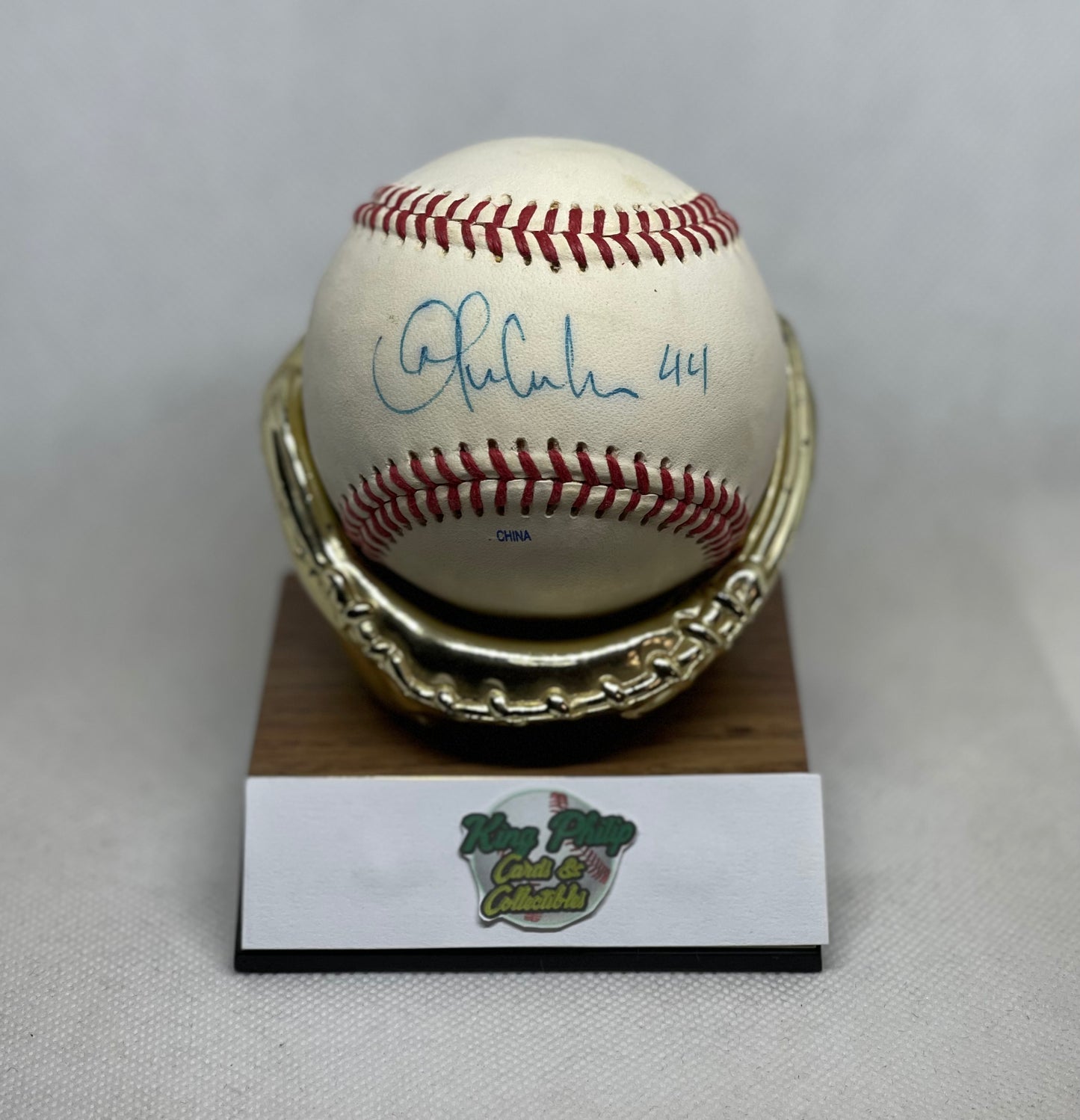 Orlando Cabrera Autographed baseball