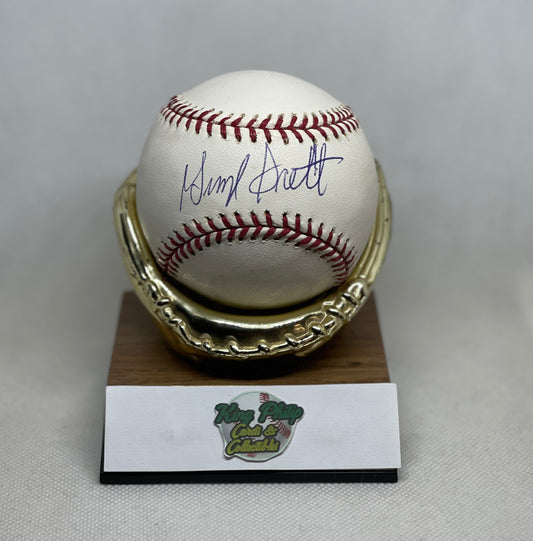 George Scott Autographed baseball