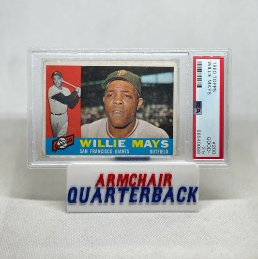 Willie Mays 1960 Topps - #200 PSA 2.5 San Francisco Giants
