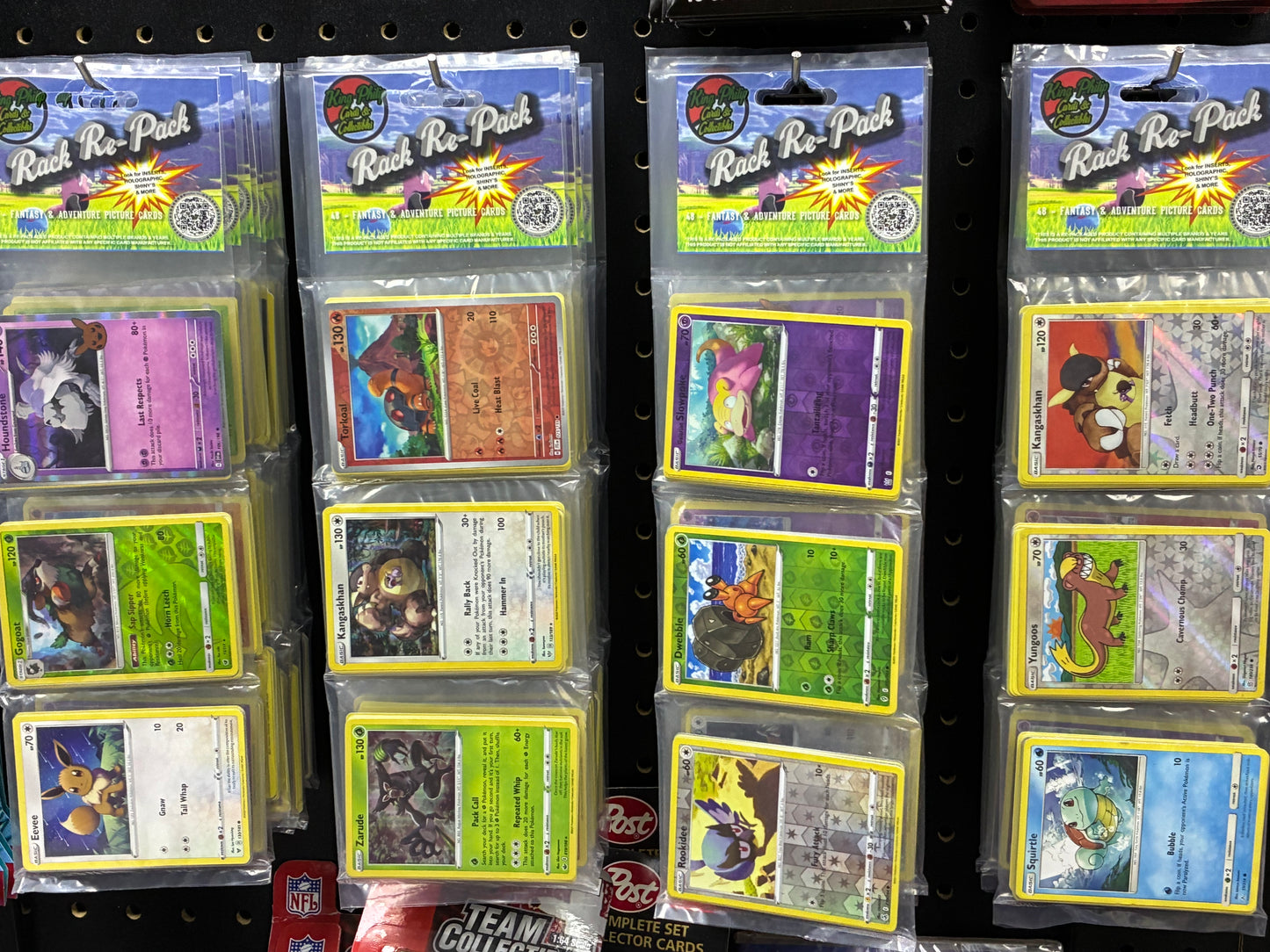 “Rack Re-Pack”™️ 48 card POKÉMON re-pack (by King Philip Cards & Collectibles)