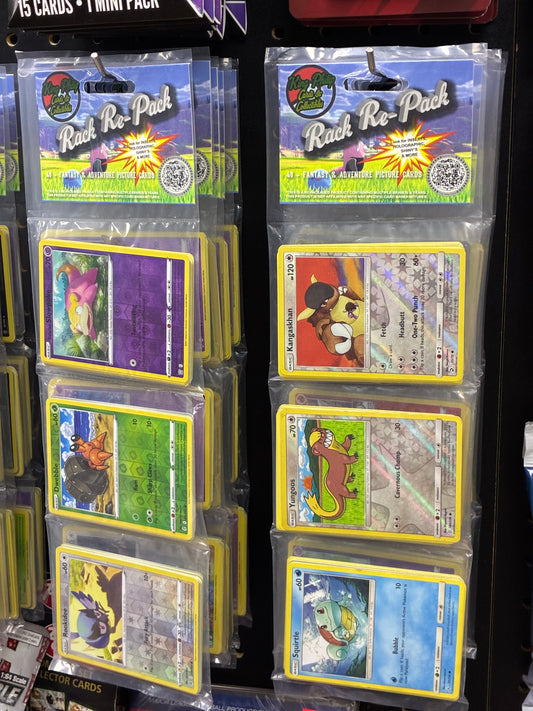 “Rack Re-Pack”™️ 48 card POKÉMON re-pack (by King Philip Cards & Collectibles)